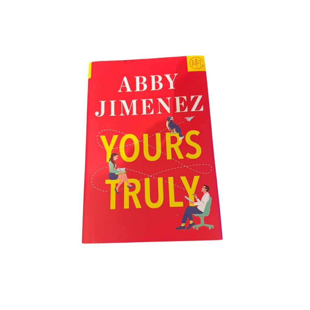 Abby Jimenez Yours Truly Hardcover Book of the Month BOTM 2023 Romance ISBN